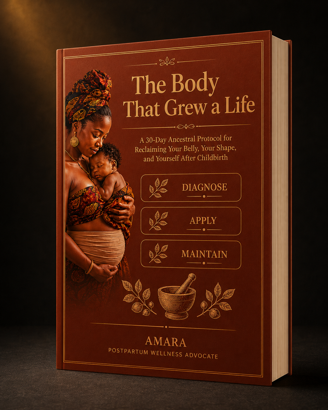 The Body That Grew a Life — Product Mockup